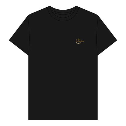 PrimeEclipse Unisex Organic T-Shirt - Sustainable Fashion Tee with Gold Design